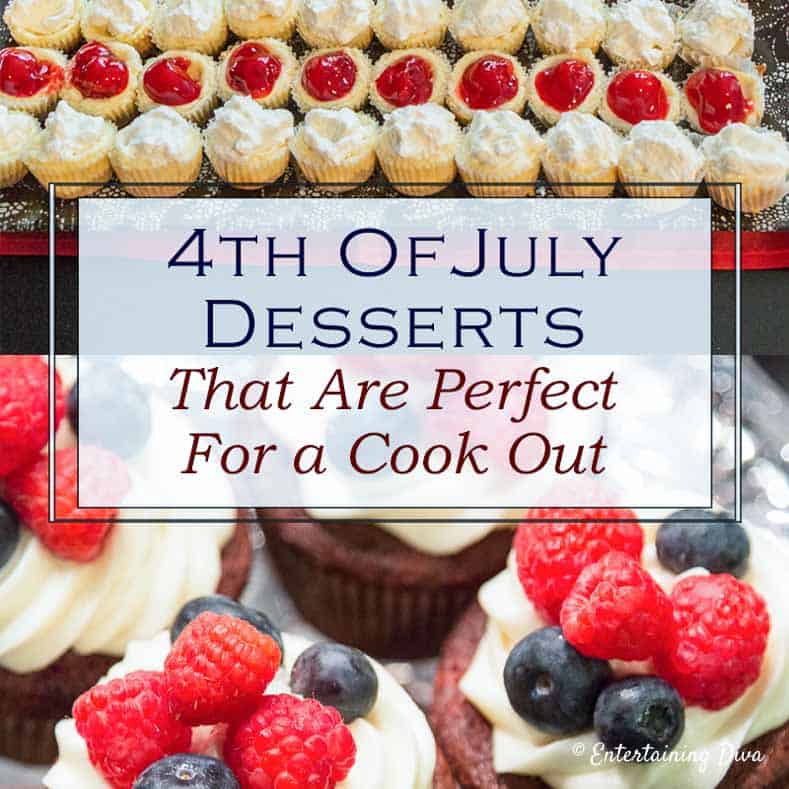 Patriotic 4th of July Desserts That Are Perfect For A Cook Out