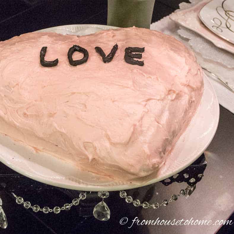 How To Make a Heart Shaped Valentine Cake