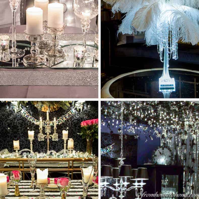 6 Glam New Year’s Eve Party Themes