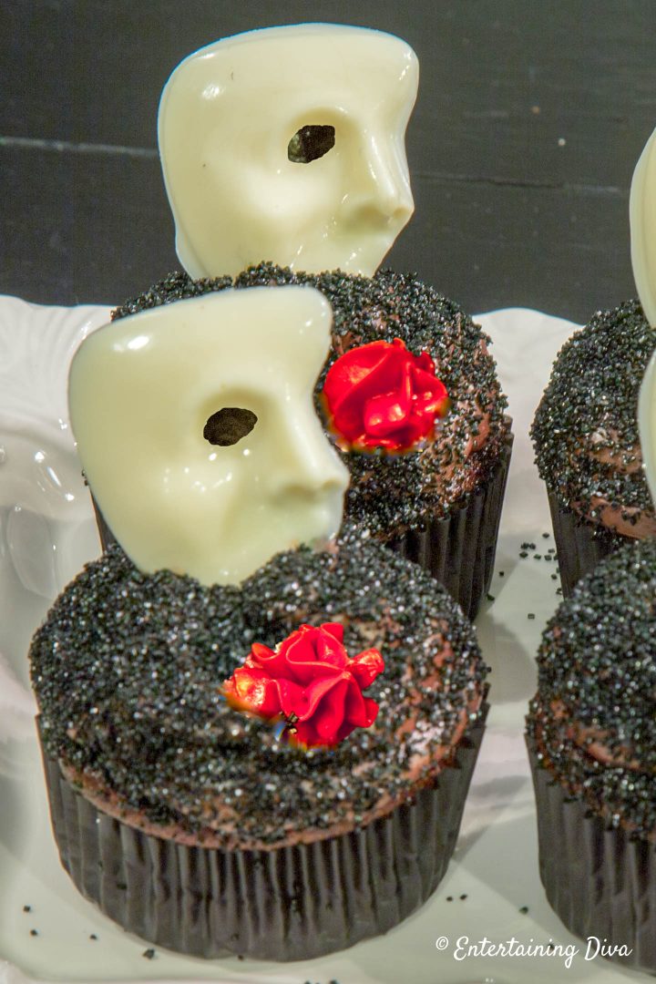 Phantom of the Opera Cupcakes
