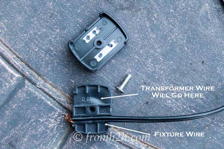 Connectors for low voltage lighting