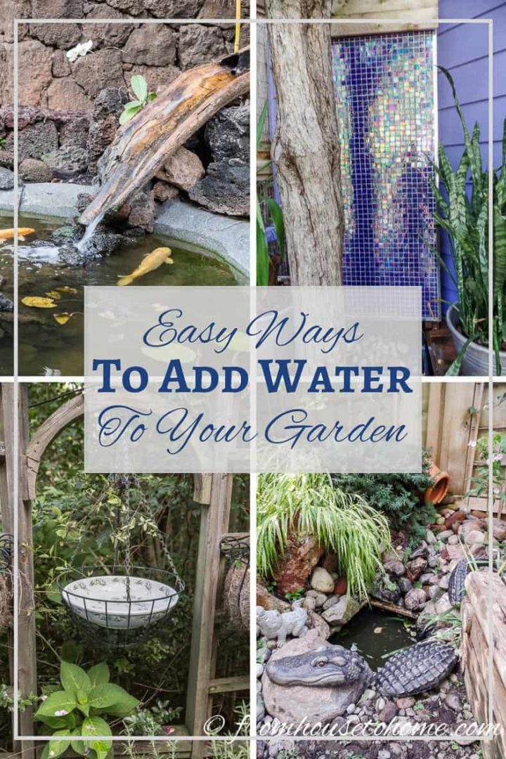 Water feature ideas for your garden