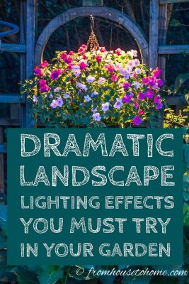 landscape lighting effects