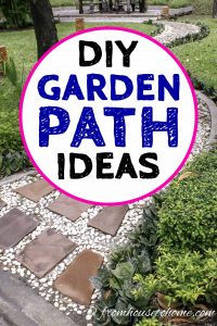 DIY garden path ideas