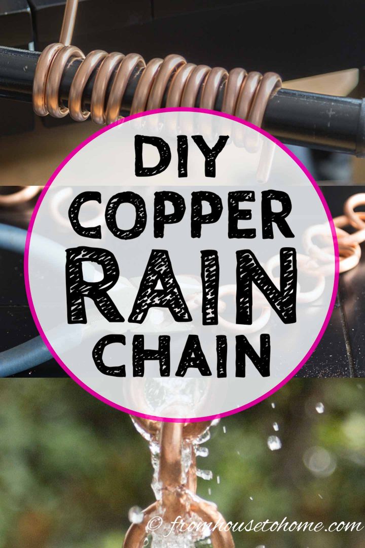 DIY Copper Rain Chain