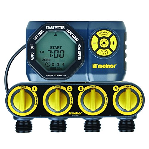 Soaker hose water timer