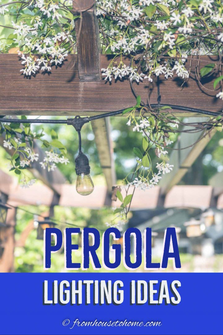 Pergola lighting ideas