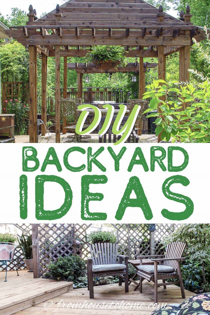 DIY backyard ideas