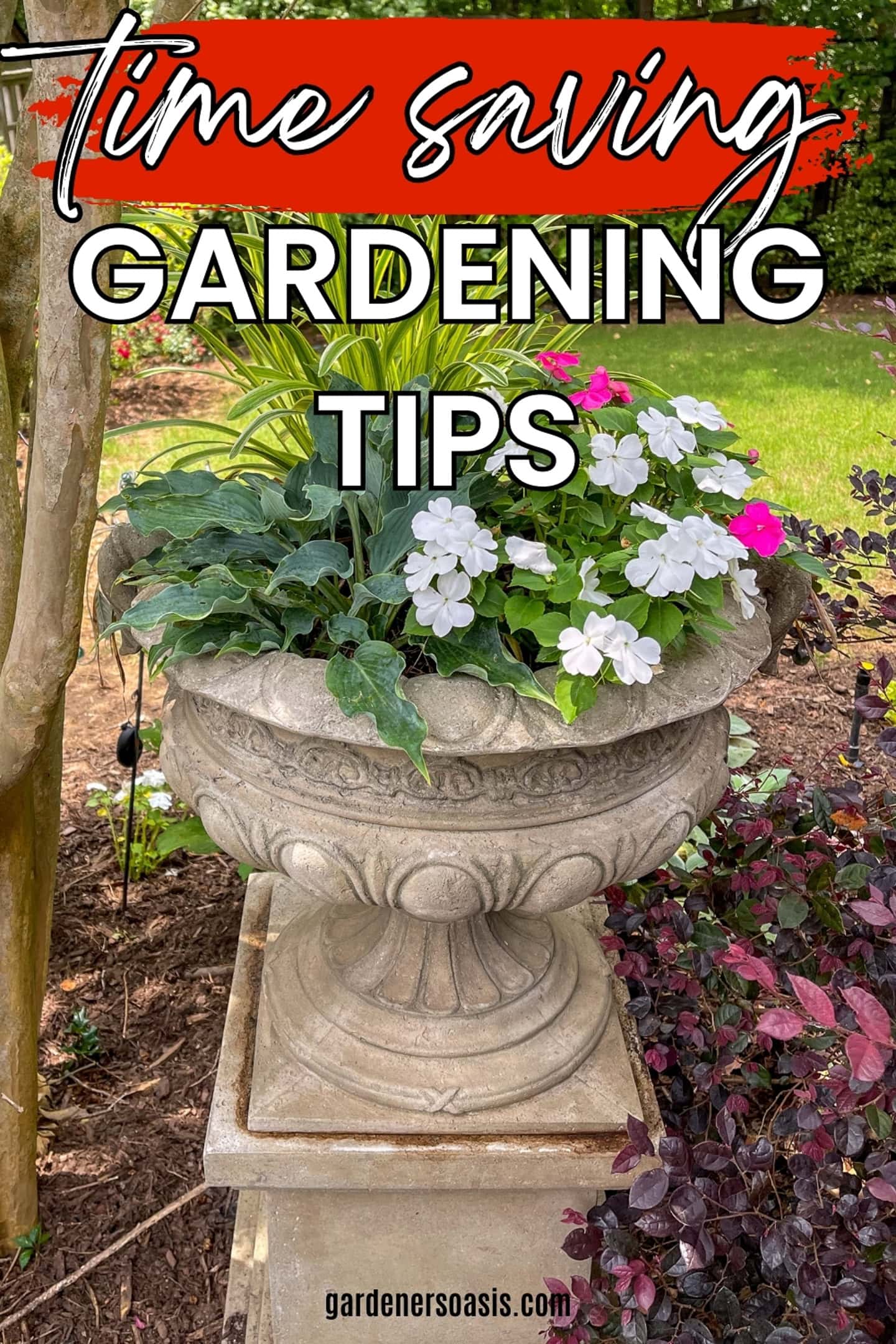Time-saving gardening tips