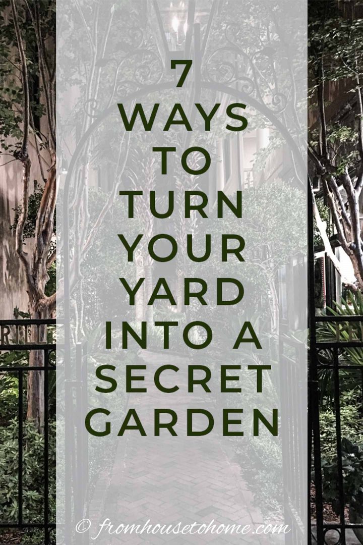 secret garden design ideas