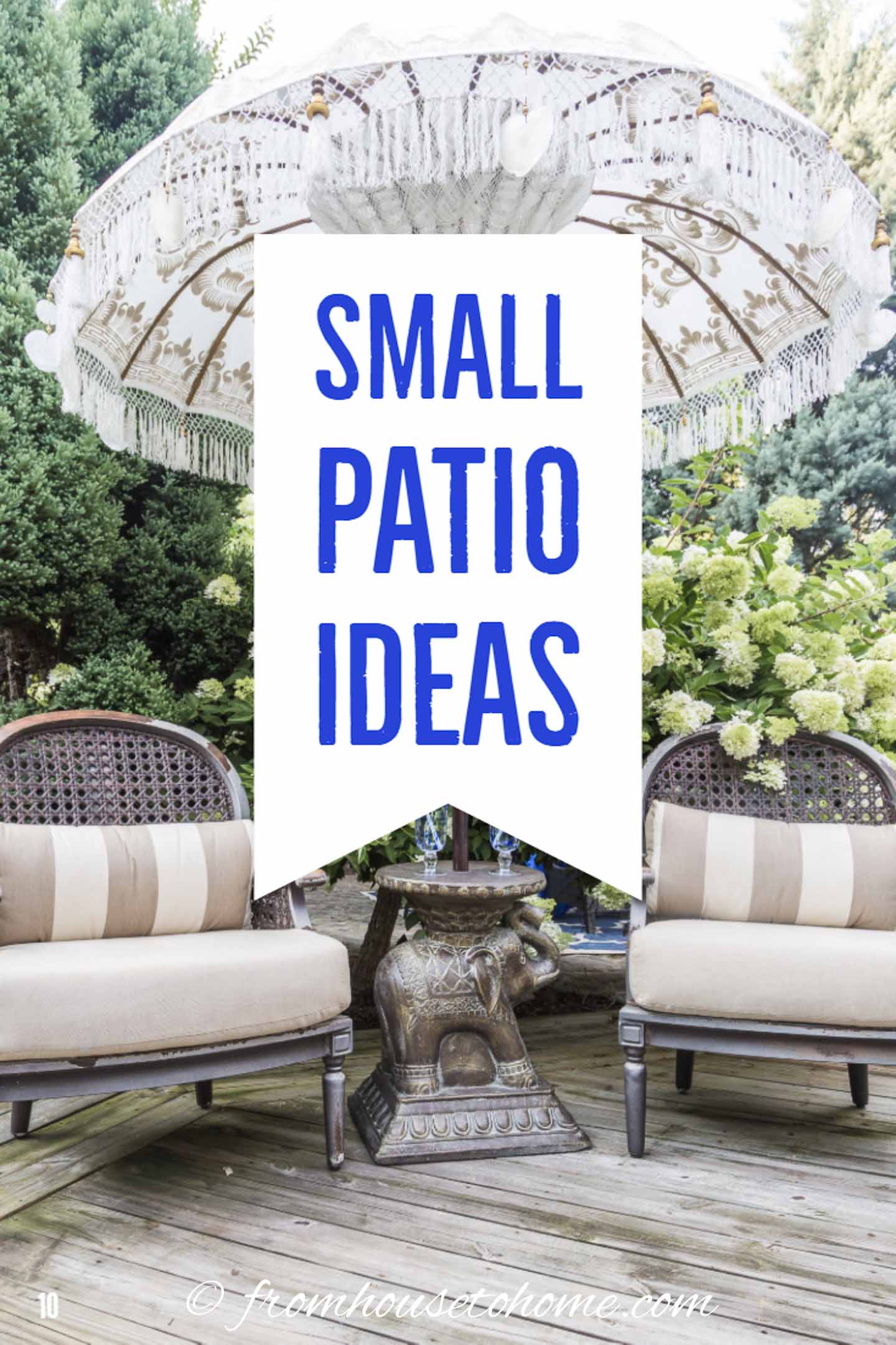 Small Patio Decorating Ideas That Make Your Deck Into An Outdoor Oasis