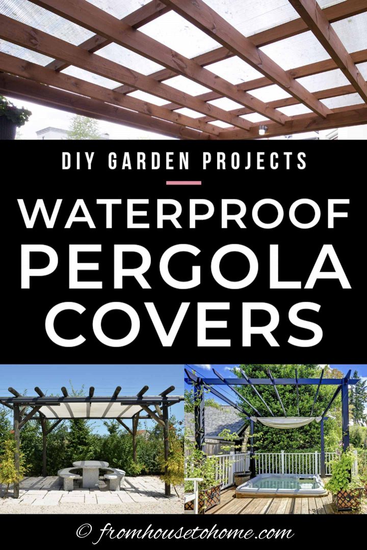 DIY Pergola Cover Ideas: 7 Ways To Protect Your Patio From ...
