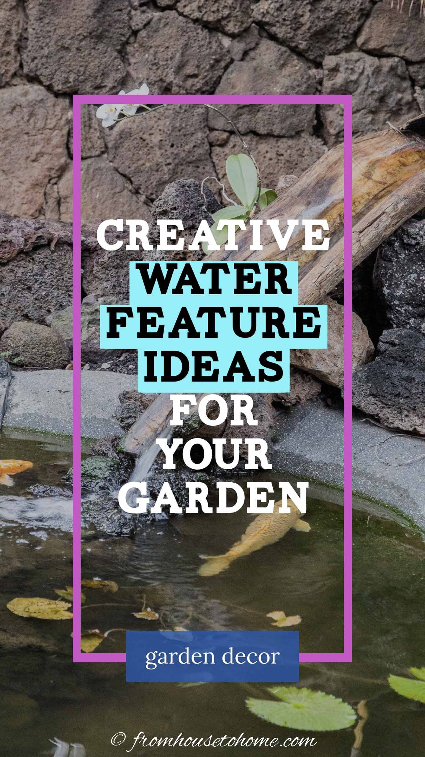 Photo inspiration: Water Location Ideas Reference: Water Feature Ideas For Your Garden