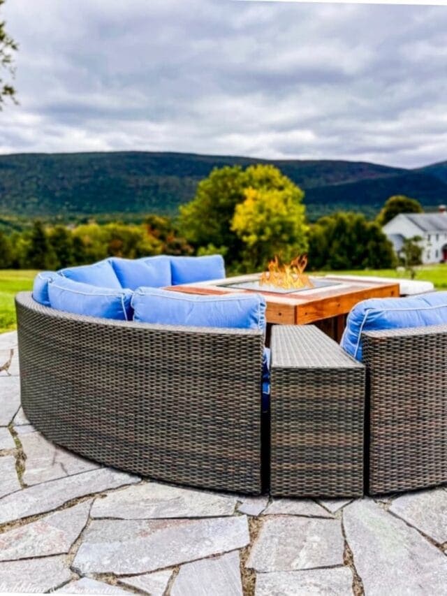 tabletop gas fire pit