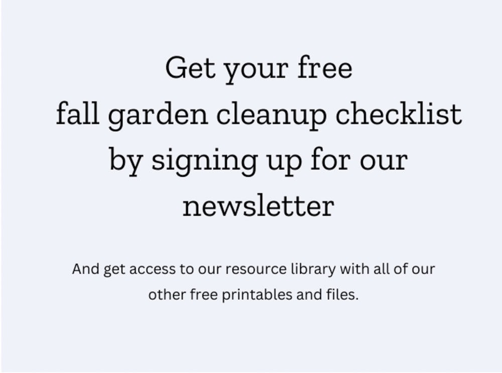 Fall Garden Cleanup Checklist: How To Winterize Your Garden