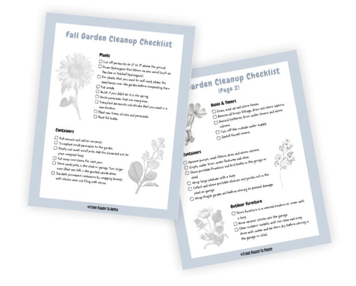 Fall Garden Cleanup Checklist: How To Winterize Your Garden