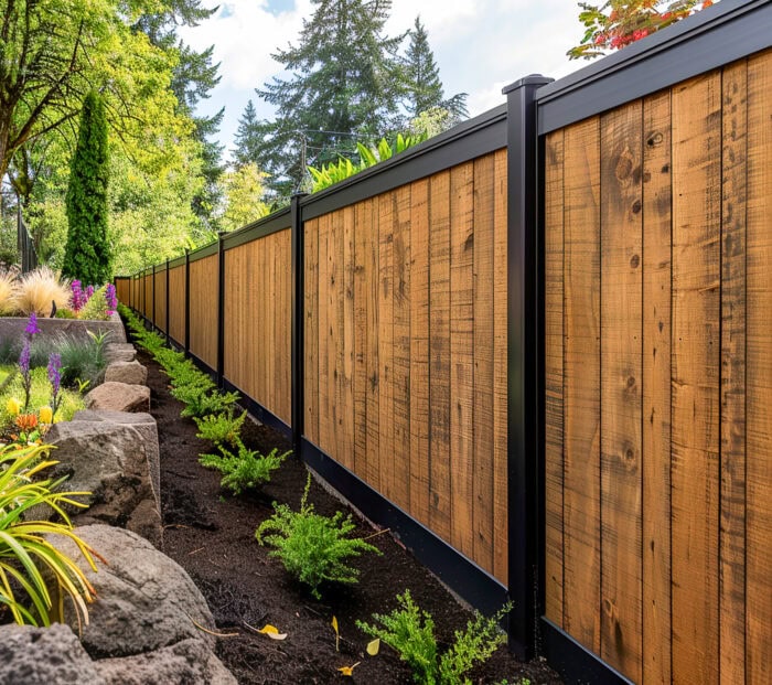 17 Wood Privacy Fence Ideas That Actually Look Good In Your Backyard