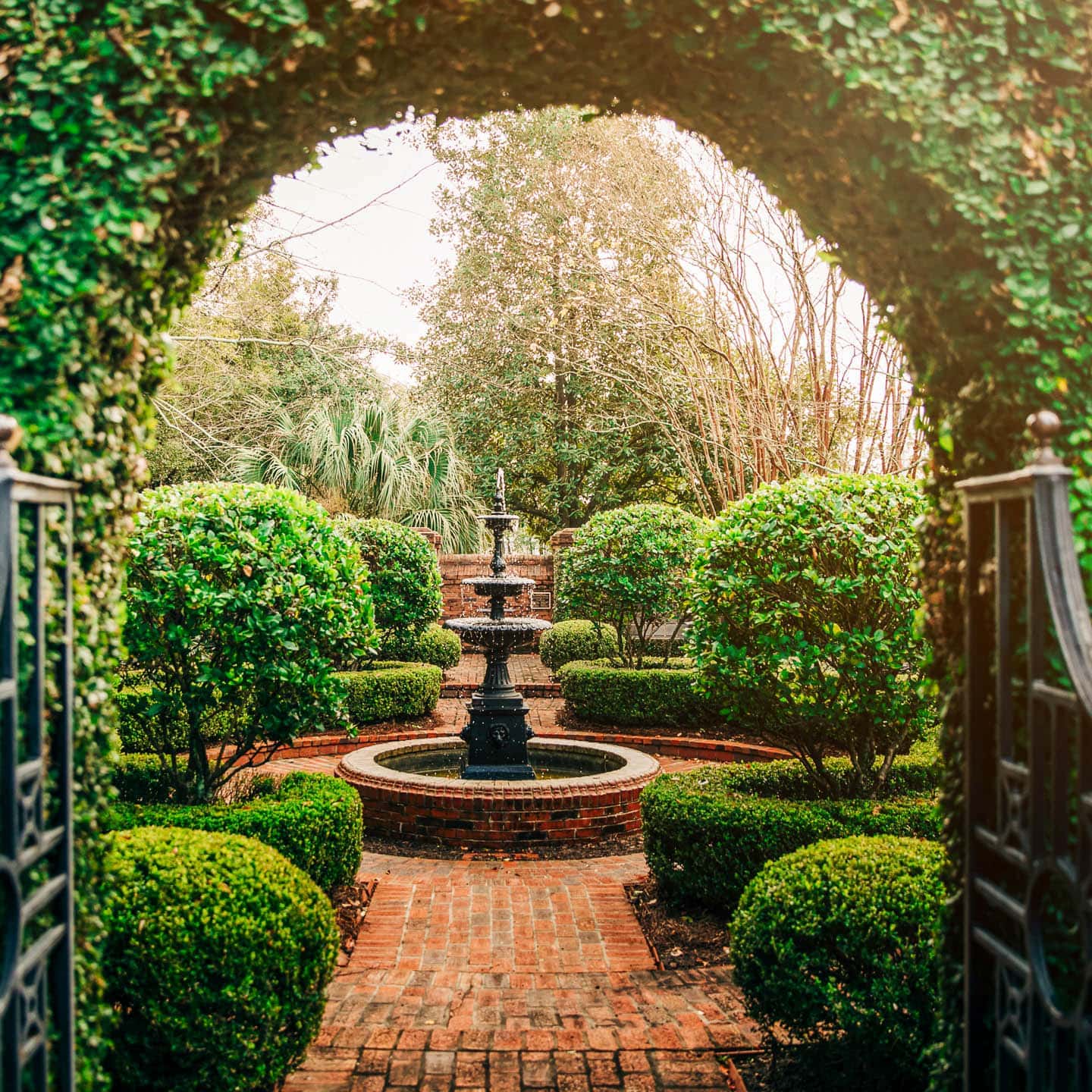 Geometric Formal Garden Design Ideas