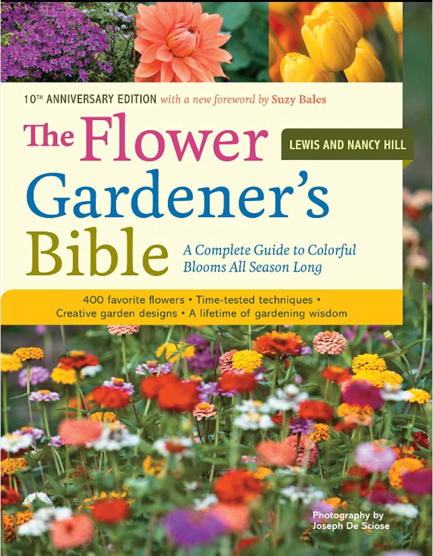 Book cover for The Flower Gardener's Bible
