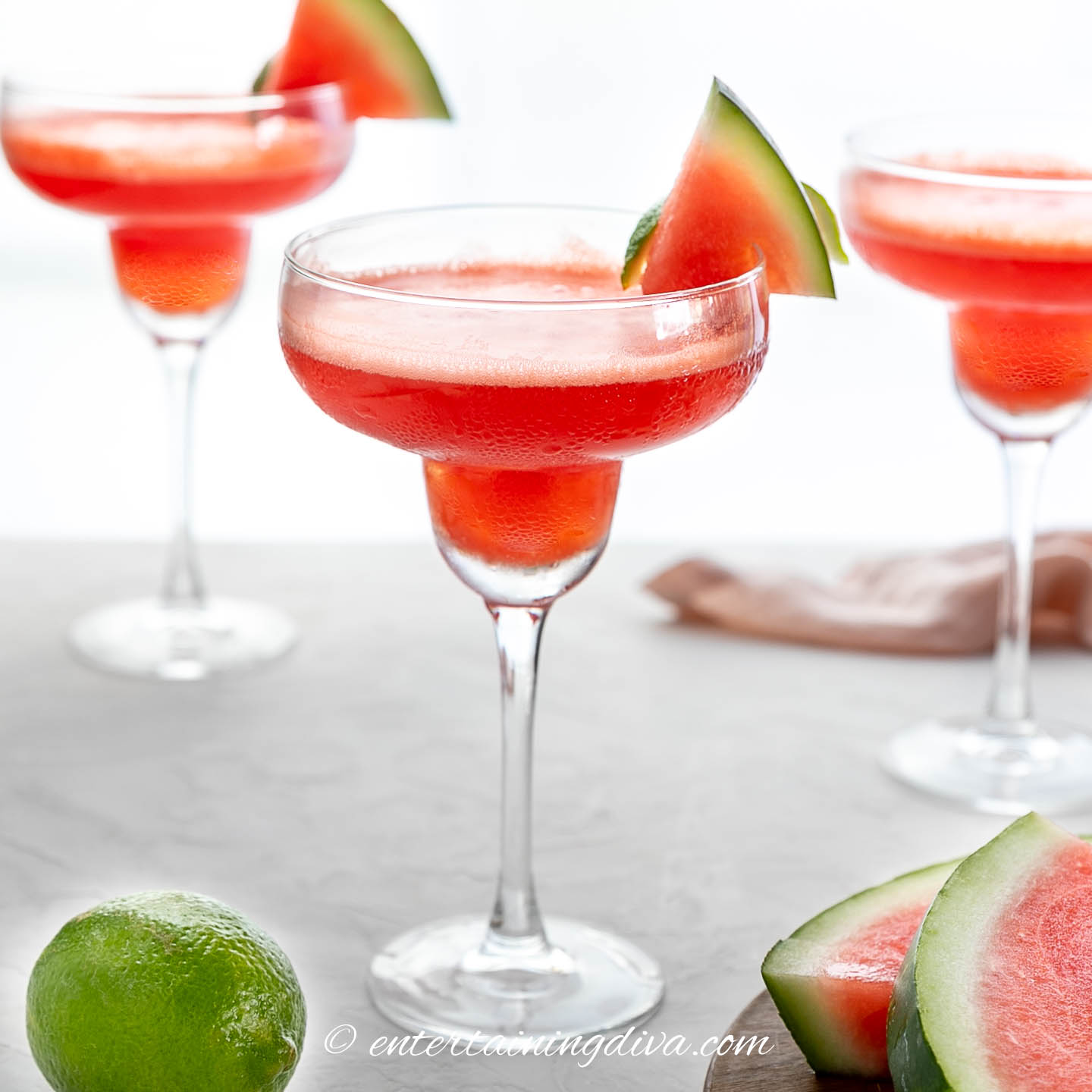 frozen watermelon margaritas