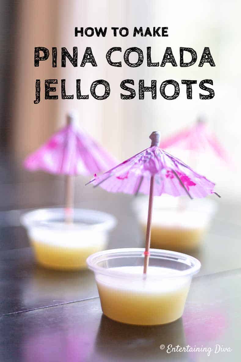 White Pina Colada Jello Shots Made With Coconut Milk Entertaining Diva Recipes From House To Home,Brandy Alexander Nrl