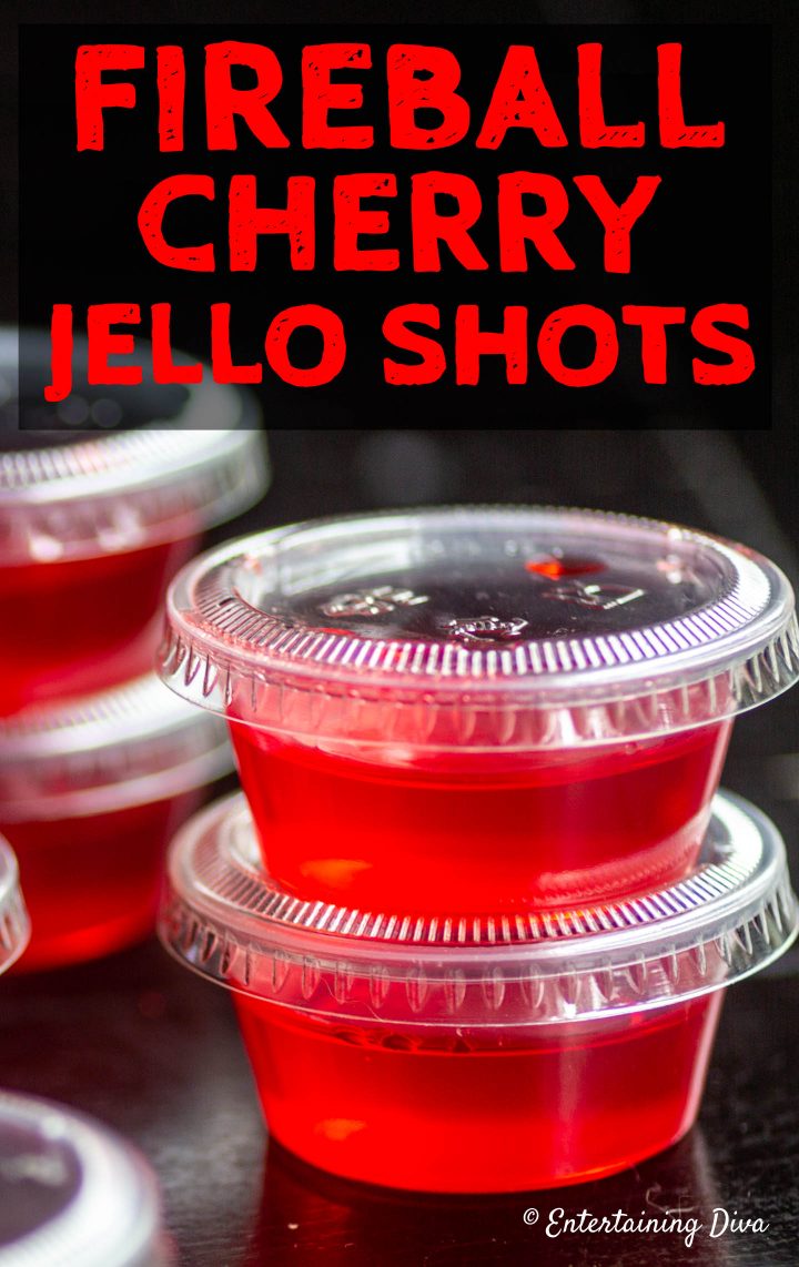 Fireball Cherry Jello Shots Recipe Entertaining Diva Recipes From House To Home,Cat Breeds Images