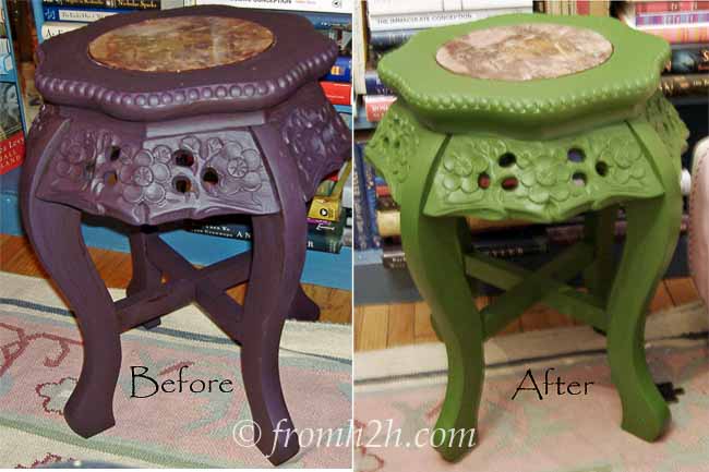 How To Paint An Accent Table Using Cottage Paint
