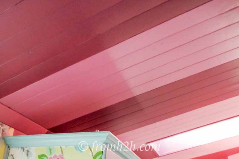 How To Paint Stripes On The Ceiling