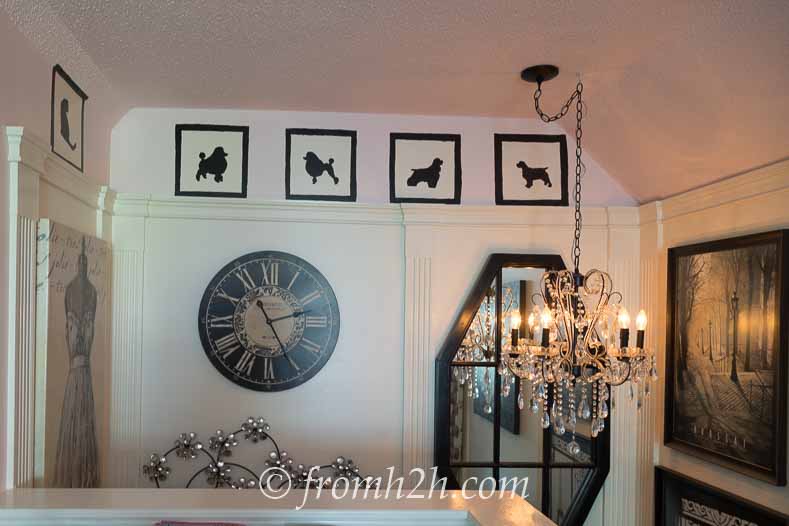 From Dull To Dramatic (A Stairway Makeover) | www.fromh2h.com