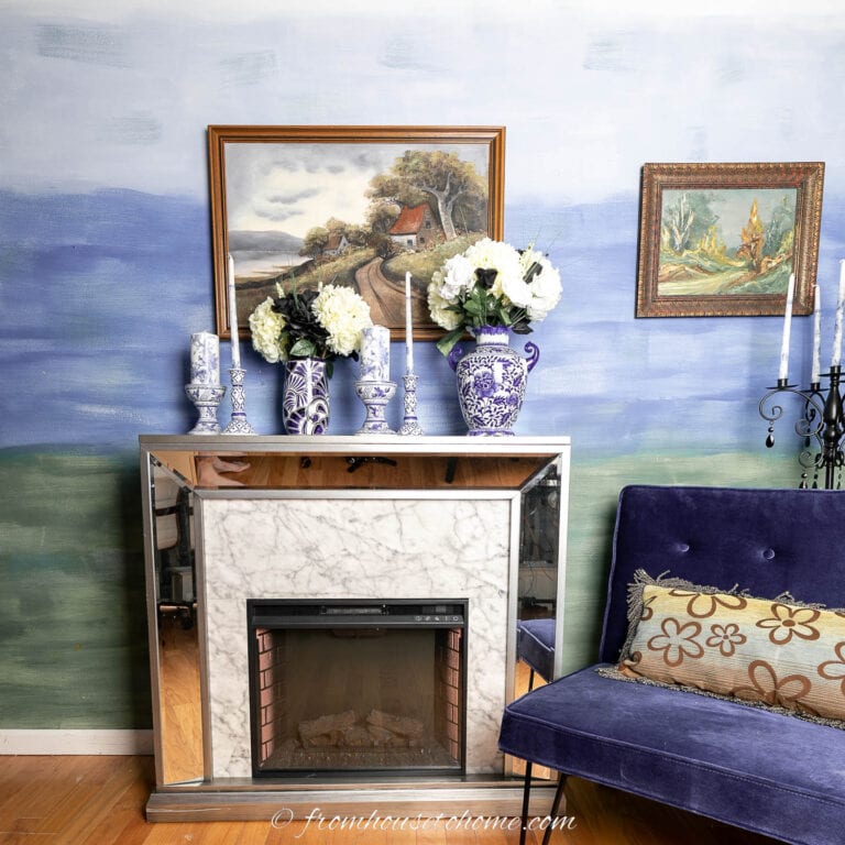 How To Paint an Ombre Wall With A Nature-inspired Watercolor Technique