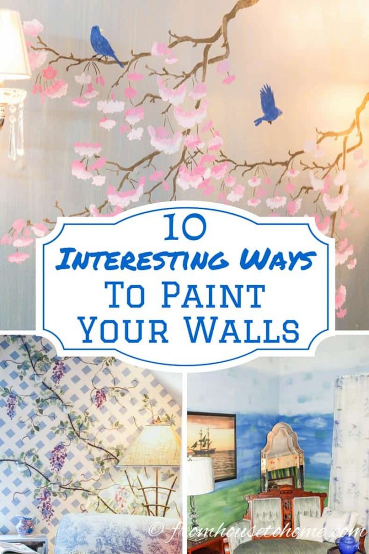 10 Interesting Ways To Paint Your Walls