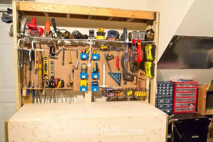The finished workbench