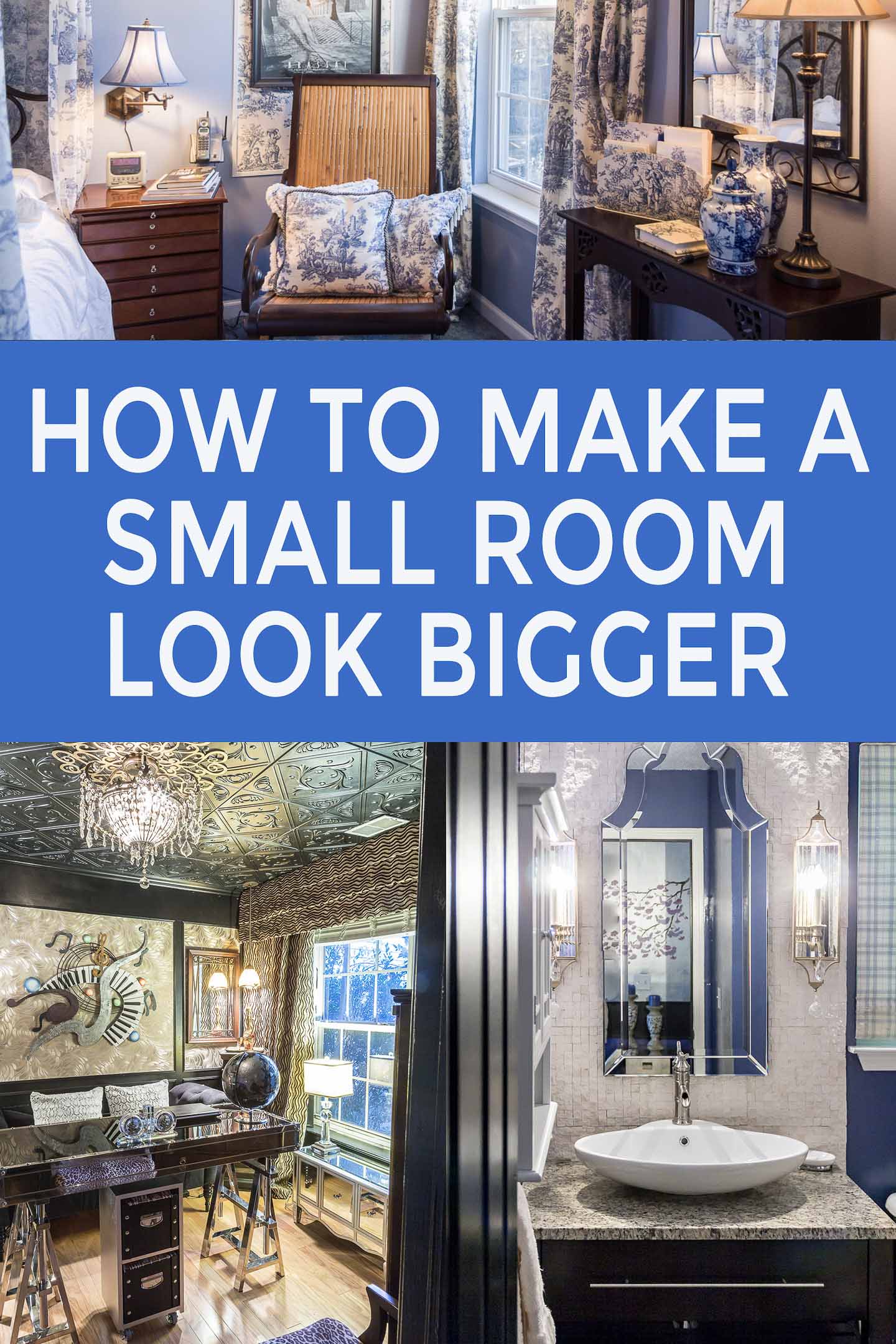 Small Space Decorating Ideas (How To Make A Small Room Look Bigger)