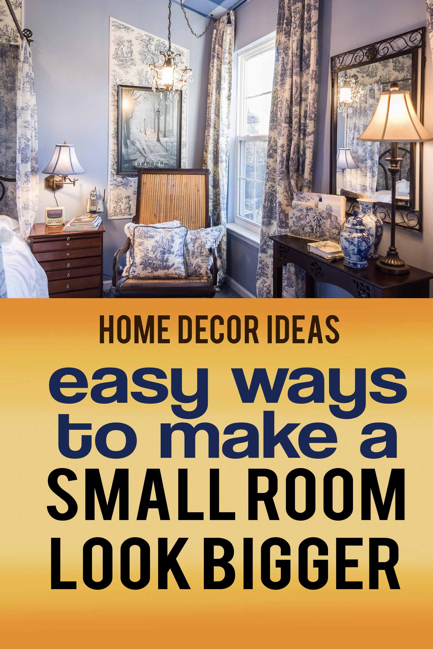 Small Space Decorating Ideas (How To Make A Small Room Look Bigger)