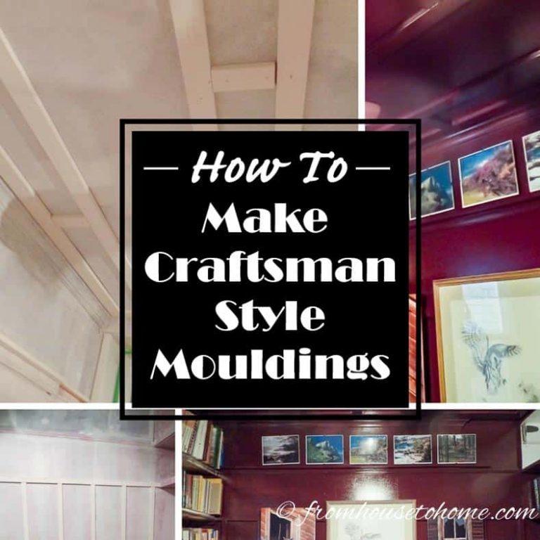How To Make Craftsman Style Mouldings