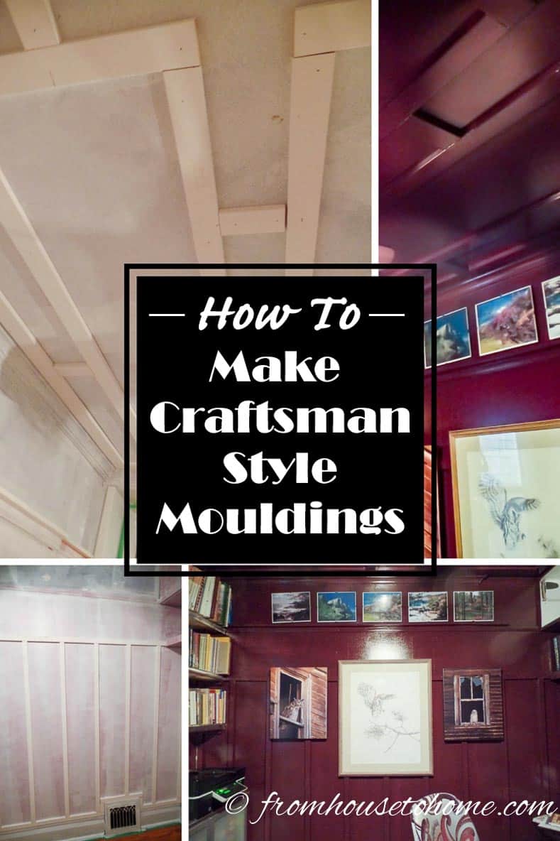 How to make Craftsman style mouldings