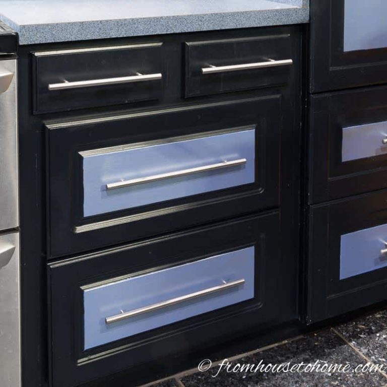 How To Convert Base Cabinet Shelves to Drawers