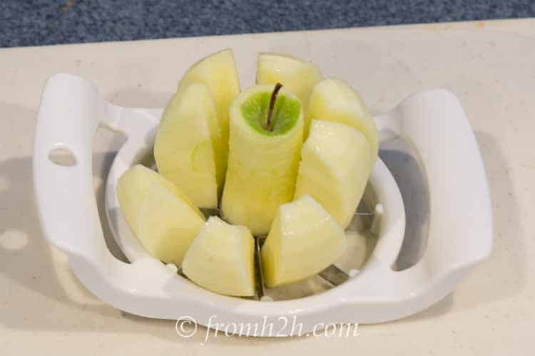 The sliced apple | Inexpensive Kitchen Gadgets That Make Cooking Easier