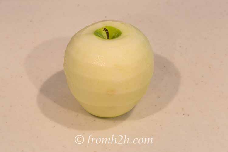 The peeled apple | Inexpensive Kitchen Gadgets That Make Cooking Easier
