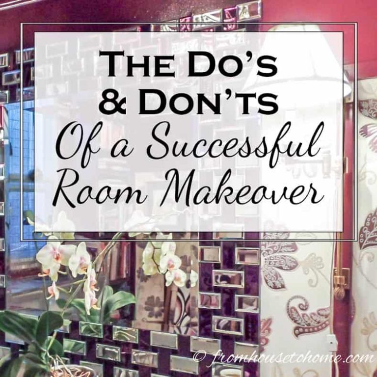 The Do’s and Don’ts of a Successful Room Makeover