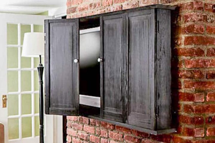 DIY TV Cabinet from thisoldhouse.com