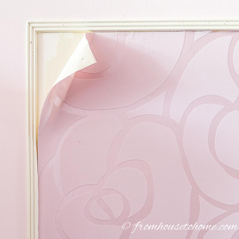 3 Secrets For Hanging Wallpaper So It Can Be Removed Easily