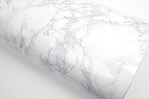 a roll of marble contact paper