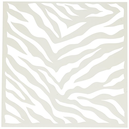 zebra print stencil