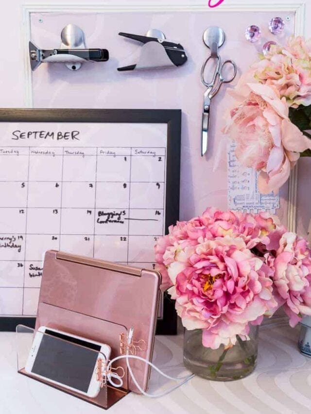 How To Have The Most Organized Desk Ever Story