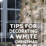 How to decorate a winter wonderland white christmas tree