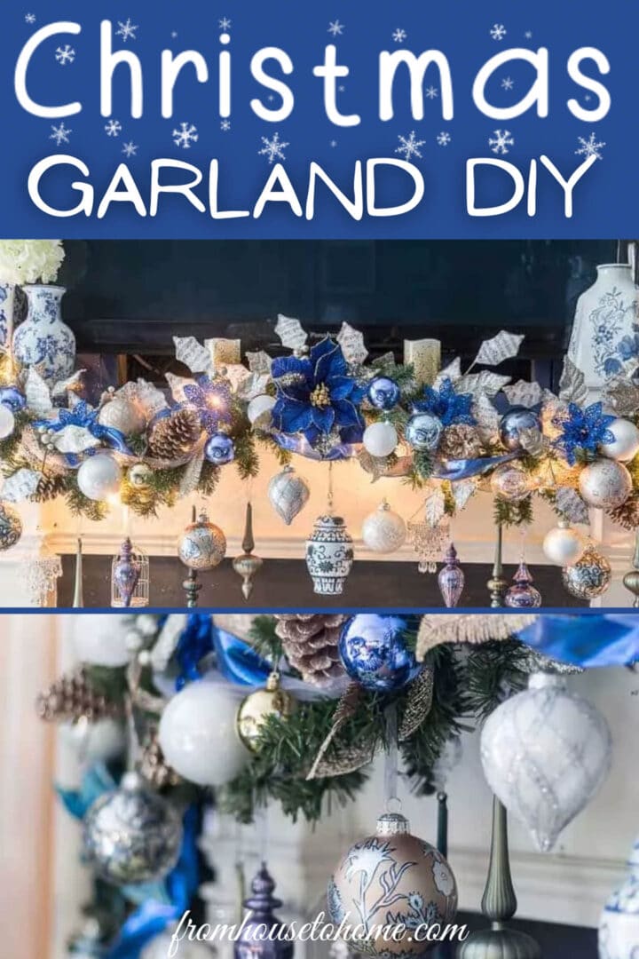 Christmas garland DIY