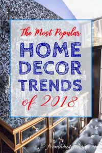 2018 home decor trends