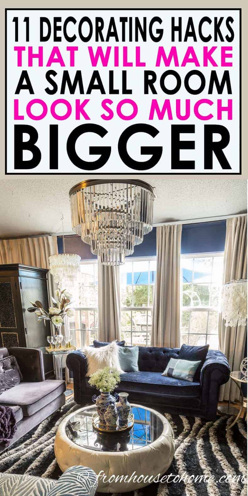 Small Space Decorating Ideas (How To Make A Small Room Look Bigger)