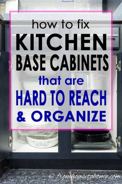 how to turn kitchen cabinets into drawers